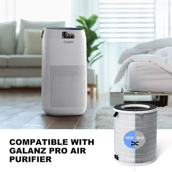 Galanz Pro Large Air Purifier Replacement Carbon Pre-Filter GLAF40WEEA11A -  The Home Depot
