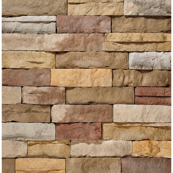 ClipStone Poinset Ledgestone Corners 4"x3"x6" to 10" Siding - 4 LF