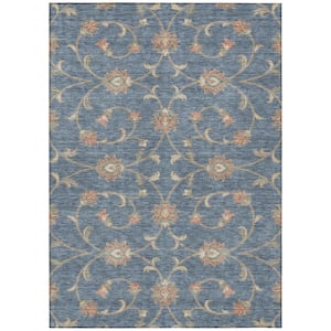 Abstract Writng Addison Rugs Chantille Machine Washable Indoor/Outdoor Abstract ACN3079 ...