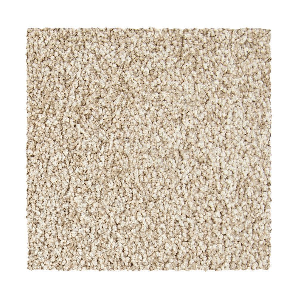 Lifeproof with Petproof Technology Barx II - Neutral - Beige 56 oz. Triexta  Texture Installed Carpet 0778D-26-12 - The Home Depot