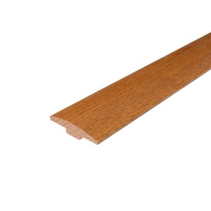 Aeolian 0.28 in. Thick x 2 in. Wide x 78 in. Length Low Gloss Wood T-Molding