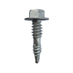3/8 in. Hex Head #16 x 1 1/8 in. Self-Tapping Screw with #14 Tip with Secondary #16 Drill Bit and Thread (25-Pack)