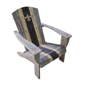 New Orleans Saints Wooden Adirondack Chair