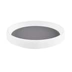 9.75 in. Lazy Susan in White