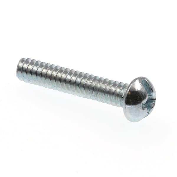 Prime-Line #6-32 x 3/4 in. Zinc Plated Steel Phillips/Slotted Combination Drive Round Head Machine Screws (100-Pack)