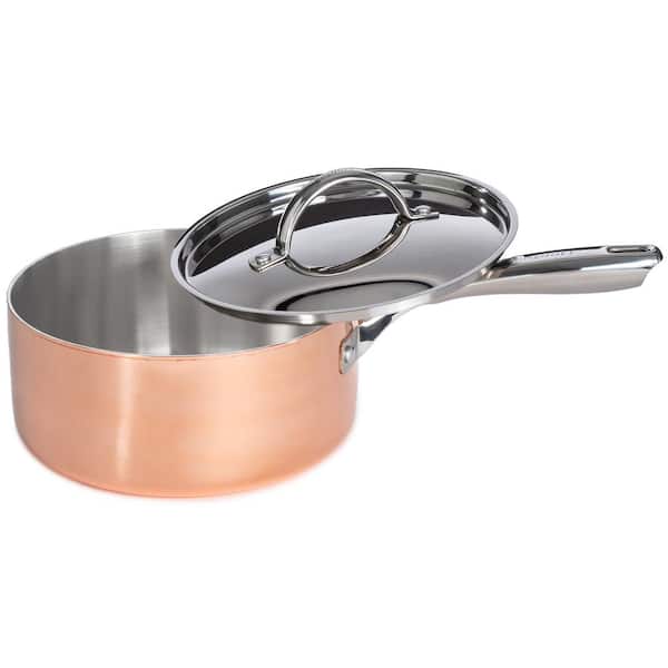 BergHOFF 10-Piece Copper Vintage Collection Polished Cookware Set