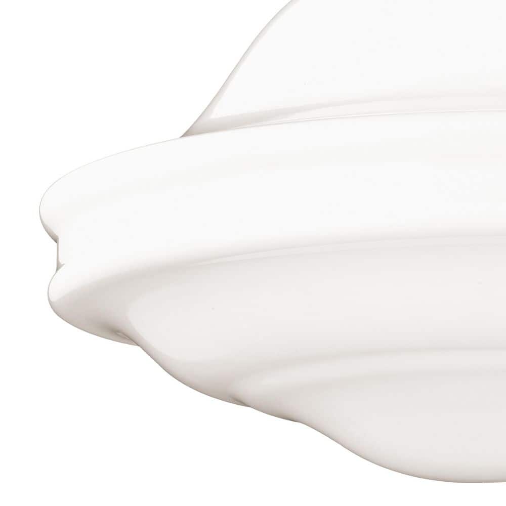 Huntley 12" Bronze Farmhouse Semi Flush Mount Ceiling Light