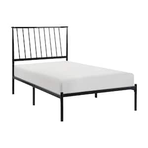 Seldovia Black Metal Frame Twin Platform Bed