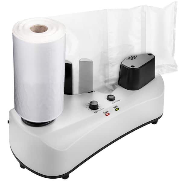 SVOPES 110-Volt Air Cushion Machine, Sealing Speed 7.2-7.8 ft./min, white Air Pillow Packaging with 164 ft. Test Film Roll
