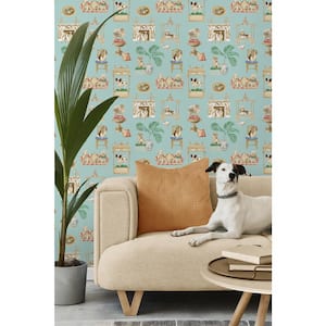 Best in Show Dog Pool Vinyl Peel and Stick Wallpaper Roll ( Covers 30.75 sq. ft. )