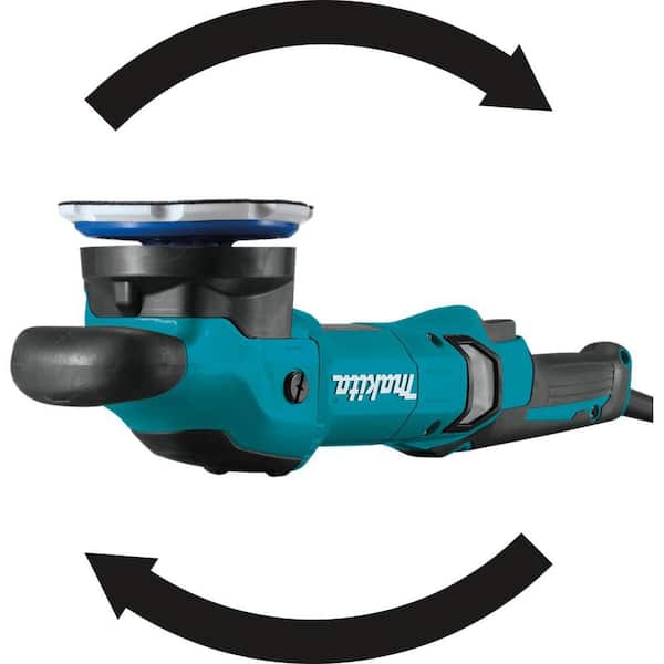 Makita 5 in. Dual Action Random Orbit with Foam Pads and Bag PO5000CX2 - The Home Depot