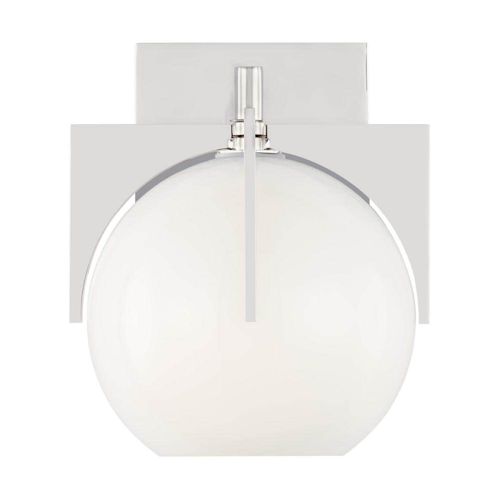Kristoff Polished Nickel Single Light Dimmable Sconce