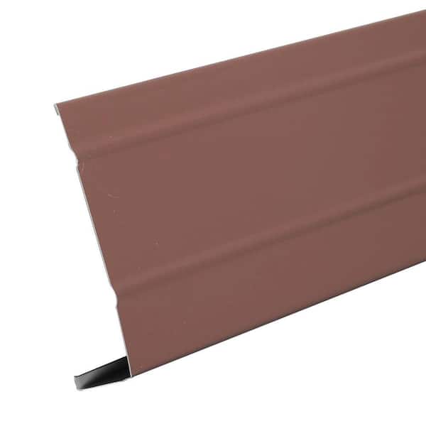 Amerimax Home Products 4 in. x 12 ft. Brown Aluminum Fascia Trim