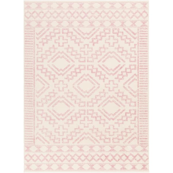 Artistic Weavers Janice Pink 7 ft. 10 in. x 10 ft. 2 in. Moroccan Area Rug