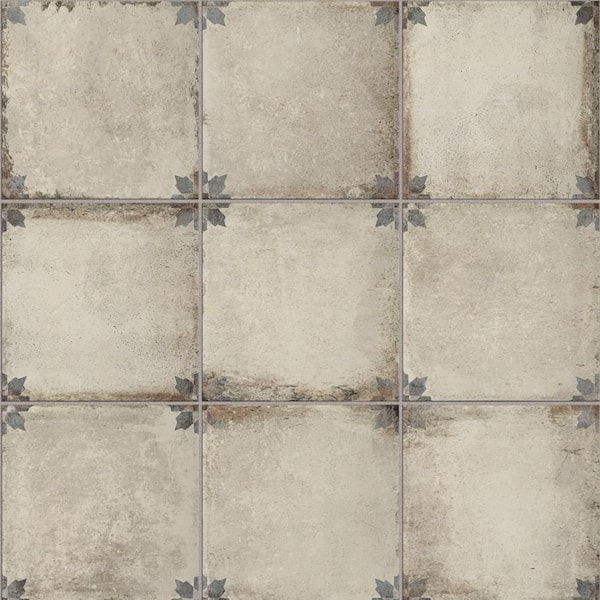 D'Anticatto Decor Arezzo 8-3/4 in. x 8-3/4 in. Porcelain Floor and Wall Tile (11.0 sq. ft. /Case)