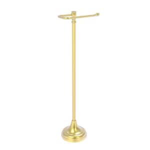 Allied Brass Carolina Crystal Brushed Bronze Towel Ring Stand CC-54-BBR