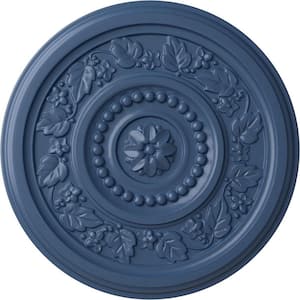 18 1/8od X 3 3/4id X 1 1/8p Bradford Ceiling Medallion Fits Canopies Up