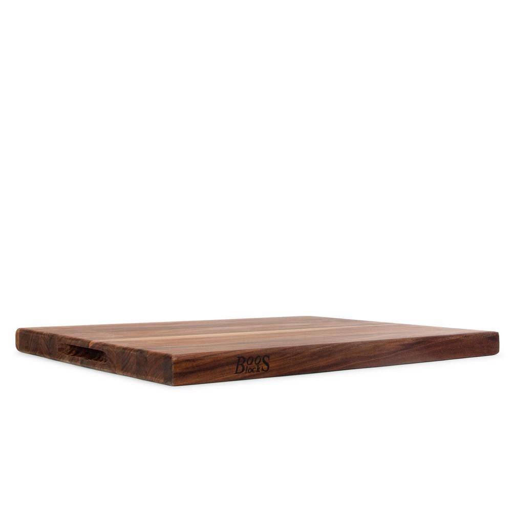 John Boos Large Walnut Reversible Wood Cutting Board