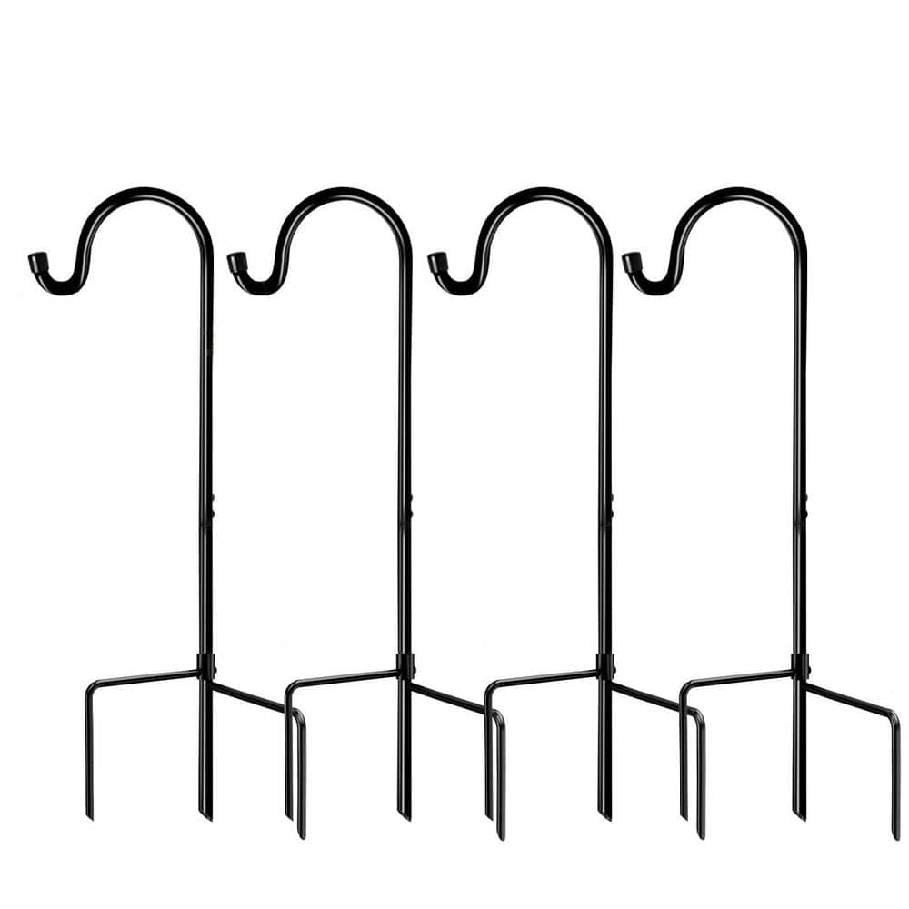 PALEO 65 in. Shepherd Hook Black, 4-Pack price history on PriceWatchPro