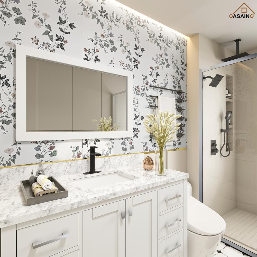 Matte Black Stainless Steel Touchless Bathroom Sink Faucet