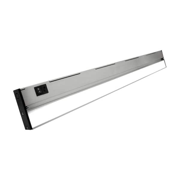 NICOR NUC-5 Series 30 in. Nickel Selectable LED Under Cabinet Light