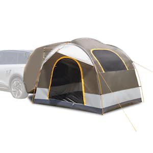 5-Person Dark Double-Layer SUV Camping Tent for Outdoor Travel