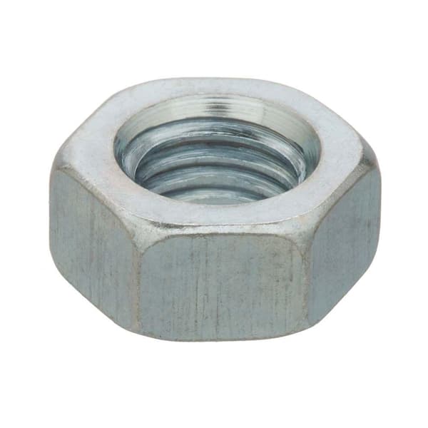 Everbilt 1/4 in.-20 Zinc Hex Nut 2-Pieces