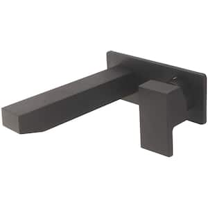 3MO800-MB Single-Handle Wall Mount Vessel Filler/Roman Tub Faucet in. Matte Black