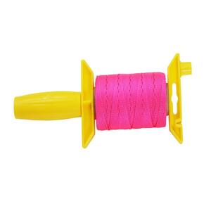 1/16 in. x 500 ft. Poly Pink Mason Twine with Reel