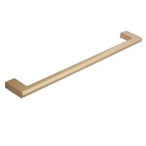 Vail 10 in. (254 mm) Center-to-Center Satin Brass Bar Pull (5-Pack)