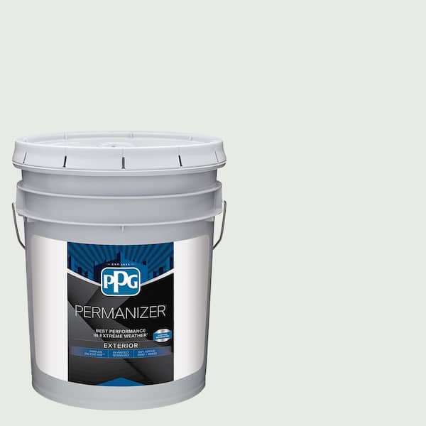 5 gal. PPG1011-1 Pacific Pearl Flat Exterior Paint