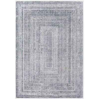8 X 10 Low Pile Area Rugs, Grey And White Rugs 8×10