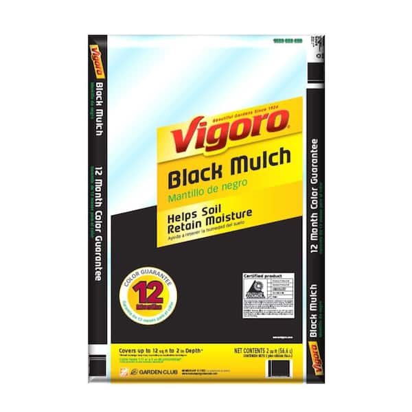2 cu. ft. Black Mulch