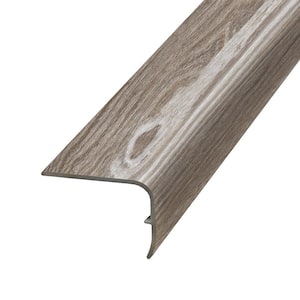 Galaxy 1.32 in. Thick x 1.88 in. Wide x 78.7 in. Length Vinyl Stair Nose Molding