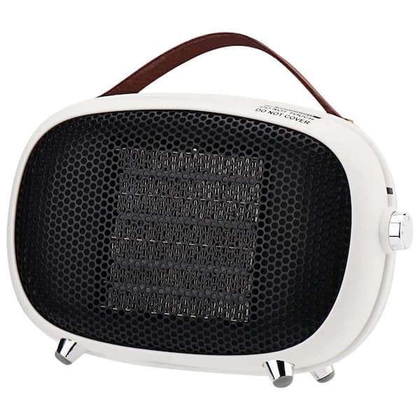800W Green Indoor Electric Mini Retro Heater Ceramic Heating Space