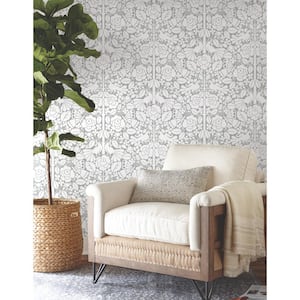 Grey Fairy Tales Non Woven Preium Paper Peel and Stick Matte Wallpaper Approximately 34.2 sq. ft