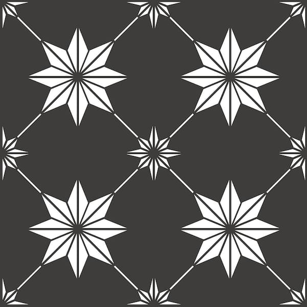 Black And White Vinyl Floor Tiles, Thickness: 4.5 mm