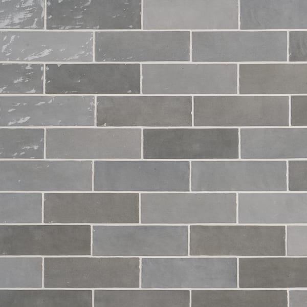 Ivy Hill Tile Kingston Gray 3 in. x 8 in. Glazed Ceramic