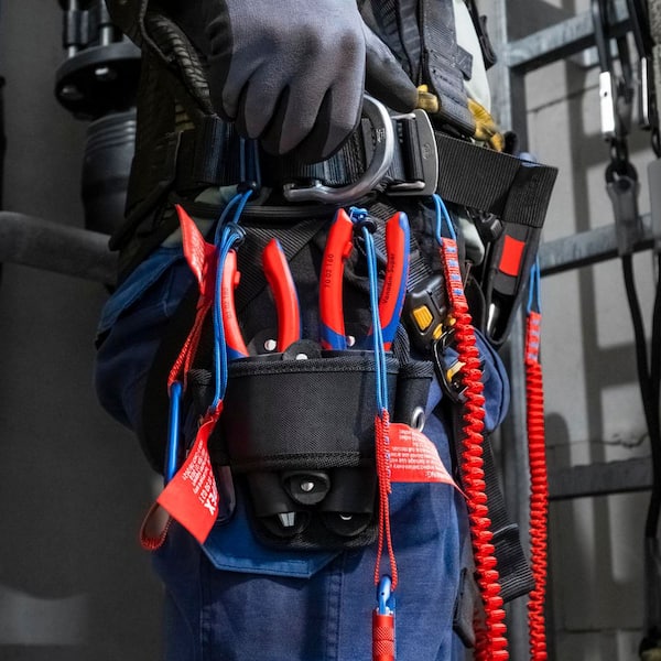 Knipex 26 22 200 T BKA 8" Long Nose 40 Angled Pliers With Cutter Tethered Attachment E50zlyn5 1 - View #7