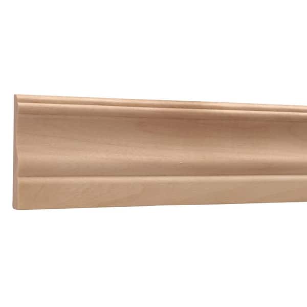 OML14-7FTWHW 0.75 in. D x 2.75 in. W x 84 in. L Unfinished White Hardwood Casing Moulding