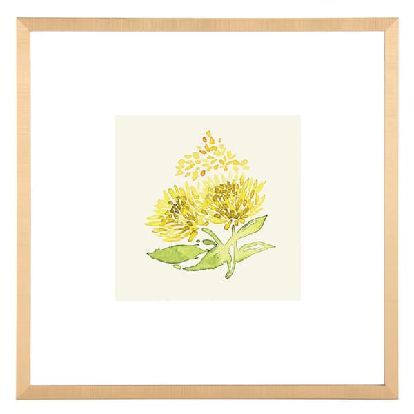 SAFAVIEH Summer Wishes Framed Mixed Media Abstract Wall Art 4 in. x 19 in.