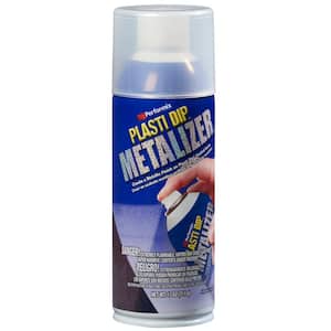 Performix Plasti Dip Metalizer Silver Metallic Finish Enhance Coated Items  11 oz