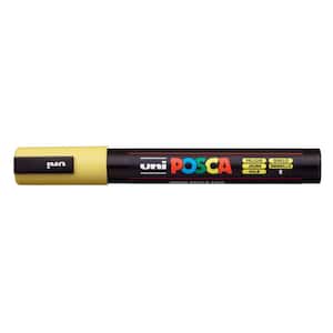 Sharpie Oil-Based Paint Marker, Extra Fine Point, Yellow Ink, Pack of 3