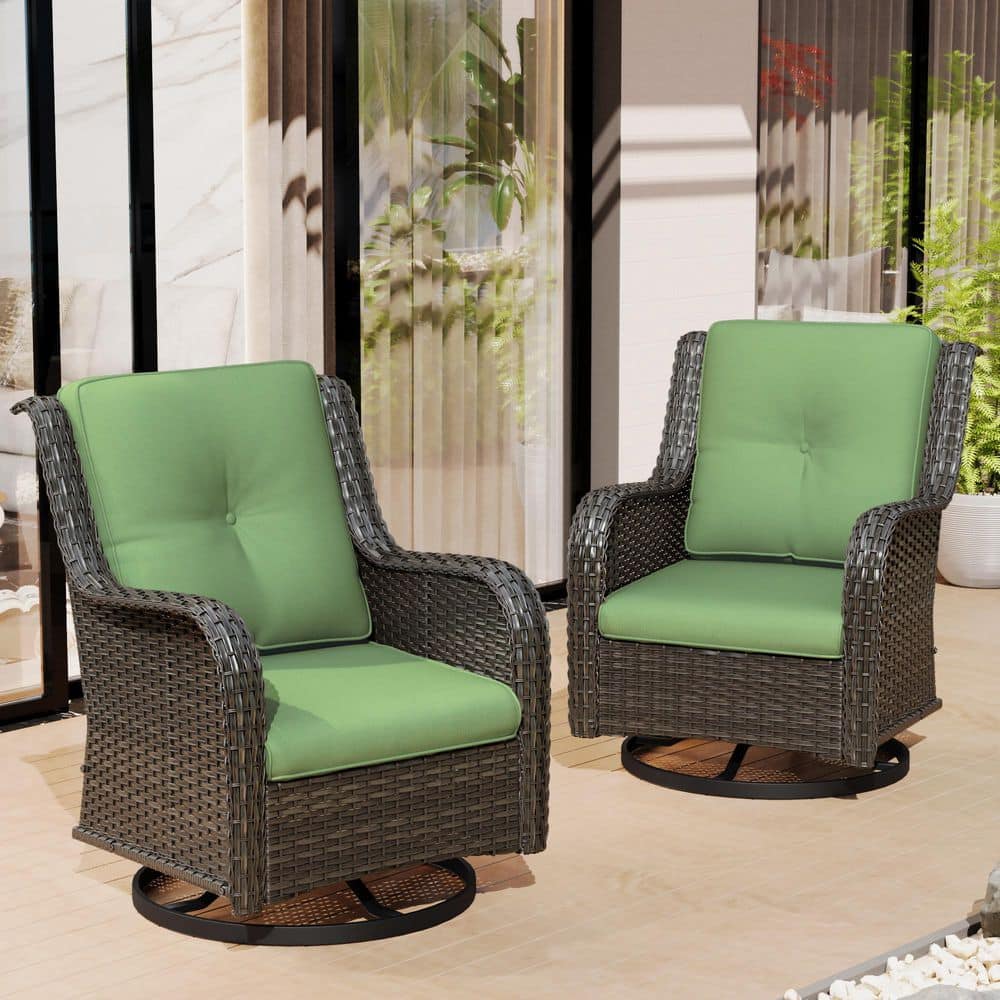 22 in. x 24 in. Outdoor Lounge Chair Replacement Cushion Set in Green price history on PriceWatchPro