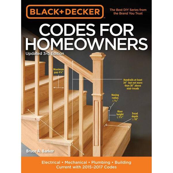 Unbranded BLACK+DECKER Codes for Homeowners, Updated 3rd Edition - Current with 2015-2017 Codes