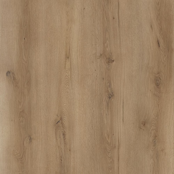 Woo-dy Ridgeside Oak 20 MIL x 9 in. W x 60 in. L Click Lock Waterproof WPC Vinyl Plank Flooring (18.70 sq. ft. /case)