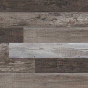 Hickory Lake 20 MIL x 7.1 in. W x 48 in. L Click Lock Waterproof Luxury Vinyl Plank Flooring (950.8 sqft/pallet)