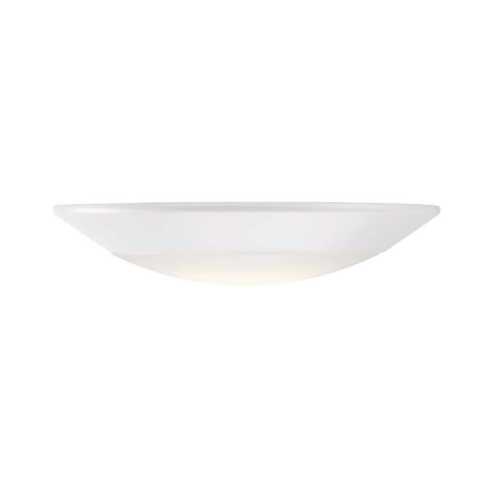 5.98 in. White Selectable LED Flush Mount Disc Light price history on PriceWatchPro