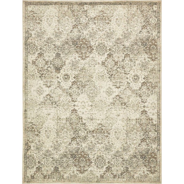 Tuareg Bungalow Beige 9' 0 x 12' 0 Area Rug