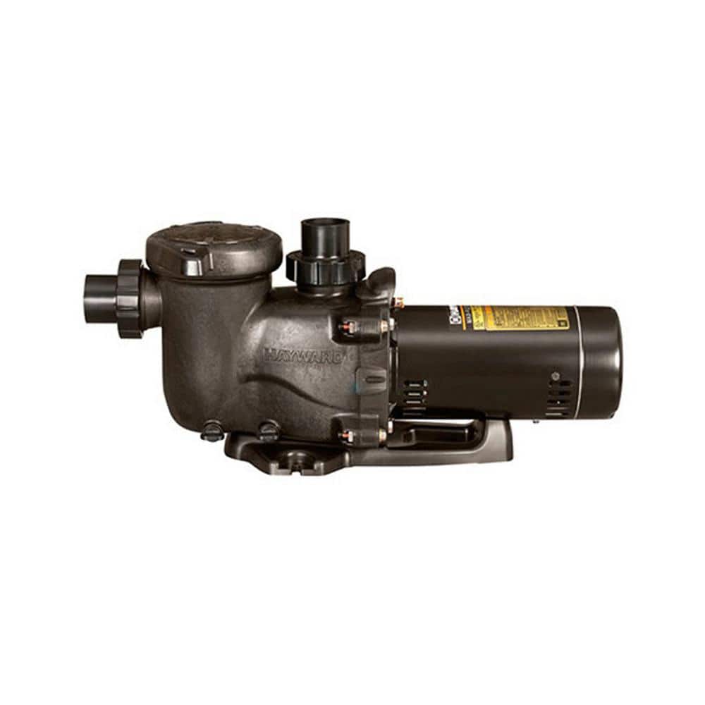 Hayward Black Heavy-Duty 1 HP Pool Pump
